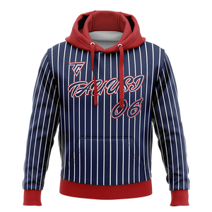 Sweat à capuche vintage personnalisé avec sublimation, effet délavé au soleil, pour homme, avec cordon, poche brodée, style streetwear - Product Image 1