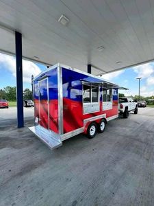 Fully Equipped Multifunctional Food Trailer Customised Mobile <b>Bar</b> & Fast Food Truck New Condition Sale Mobile Restaurant - Product Image 4