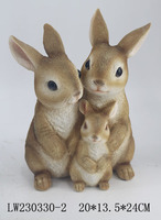 Lot personnalisé de 3 statues de koala réalistes, sculpture d'animal, figurine de jardin, décoration pour la maison, ornements de jardin