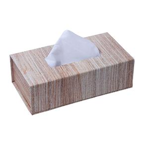 Boîte à serviettes en bois utilisée à usages multiples Boîte à mouchoirs d'utilisation de restaurant d'hôtel Boîte à mouchoirs de stockage de papier de serviette de qualité supérieure - Product Image 3