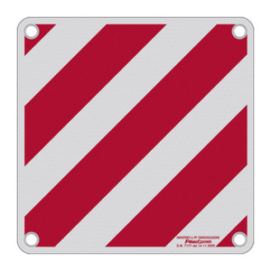 CARTELLO CARICO SPORGENTE IN ALLUMINIO 50X50 OMOLOGATO - Product Image 1