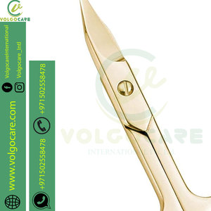 Tijeras para cutículas de uñas curvas afiladas, hoja de acero inoxidable Premium para manicura, pedicura, uñas de los pies, cortador de aseo de belleza - Product Image 6