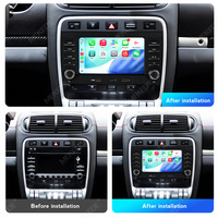 Lecteur de navigation automobile MEKEDE Série K Android 15 4 cœurs 8 cœurs pour Porsche Cayenne 2003-2010 Autoradio RDS GPS