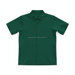 Conjunto de Uniforme Corporativo Verde Personalizado para Personal Unisex de Recepción de Hotel, Ropa de Trabajo Formal, Transpirable, Ligera, de Nailon, Servicio OEM - Product Image 5