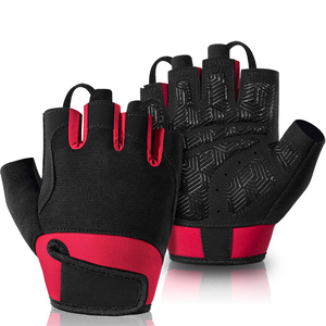 Nuevo diseño de guantes de levantamiento de pesas de neopreno de medio dedo cómodos guantes de entrenamiento de gimnasia de los fabricantes - Product Image 1