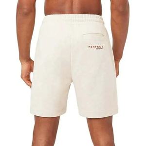 Pantalones cortos de gimnasio para hombre de rizo de algodón 2024 personalizados a la moda al por mayor, pantalones cortos lisos de alta calidad para hombre, pantalones cortos de gimnasio para hombre - Product Image 4