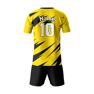 Vente en gros personnalisé pas cher sublimation adultes maillot de football 100% polyester uniforme de football respirant maillots de football ensembles pour hommes - Product Image 2