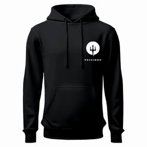 Sweat-shirts à capuche unisexes d'automne en mélange polaire de haute qualité avec strass, bon prix, tailles US, logo frontal, poignets et ourlet côtelés - Product Image 3