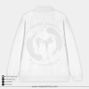 Sweat-shirt d'hiver unisexe à col montant, logo brodé personnalisé OEM, haute qualité, 100% coton, respirant, vente en gros - Product Image 2