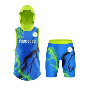 Uniformes 7V7 de calidad premium para adultos Conjuntos transpirables de nuevo diseño - Product Image 4