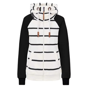 Jogger de haute qualité poids lourd éponge polaire sweats à capuche logo personnalisé pull femmes 400 Gsm sweat à capuche fabriqué au Pakistan - Product Image 2