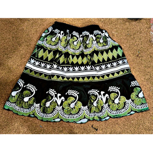 Nouvelle qualité supérieure dames coton jupe taille haute formelle style broderie jupe femmes respirant vêtements de mode - Product Image 1