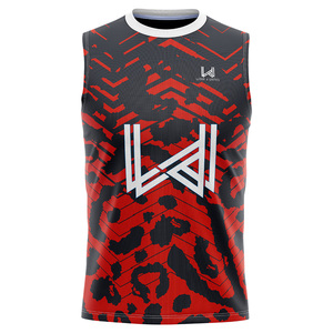 Maillot d'entraînement de football américain 7 contre 7 avec logo personnalisé, 100 % polyester, séchage rapide, grande taille, impression par transfert thermique, devant et dos, maillots 7v7 - Product Image 5