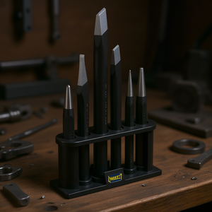 Juego de 6 piezas de punzones de cincel y punzones de centro Hazet - Product Image 3