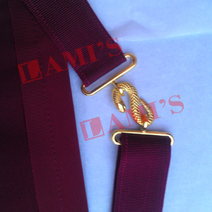 Tablier maçonnique Royal & Select Tablier maçonnique en cuir d'agneau de haute qualité pour uniforme - Product Image 5