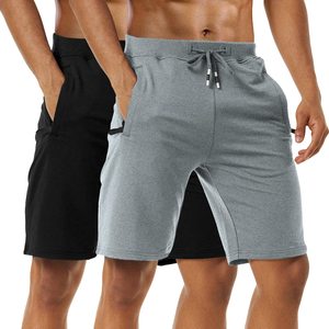 Pantalon de course fitness deux pièces double couche pour homme Short de jogging respirant pour entraînement de basket-ball avec motif écologique - Product Image 1