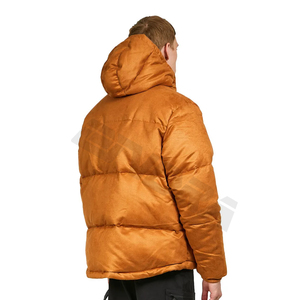 Chaqueta acolchada de invierno informal para hombre, capucha impermeable de tela de alta calidad, bolsillos con cremallera personalizados, nuevas chaquetas múltiples de moda Plus - Product Image 2