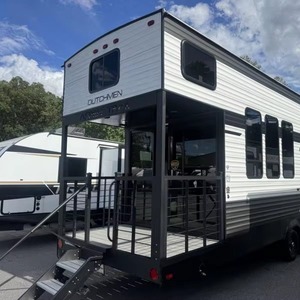 Compre Caravanas Todoterreno 4X4 Estándar, Remolques para Campamentos, Caravana de Viaje con Carcasa de Fibra de Vidrio, Furgoneta de Viaje al Aire Libre con Ducha y Baño - Product Image 3