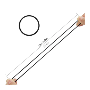 Pas de <span class=keywords><strong>casse</strong></span> pas de dommages <span class=keywords><strong>cheveux</strong></span> épais et bouclés porte-queue de cheval élastique bande de <span class=keywords><strong>cheveux</strong></span> pour femmes et filles longue durée tresses <span class=keywords><strong>cheveux</strong></span> cravates - Product Image 2