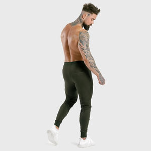 Nueva llegada de los hombres del gimnasio del deporte Jogging Pantalones de lona de alta calidad ligero con logotipo personalizado ropa casual - Product Image 6