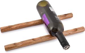 Freestanding Wine Racks & Cabinets Wine Stand Holder Wine Rack Countertop for Pantry, Kitchen, Bars (15" X 1" X 1") (Set of 2) - Product Image 6