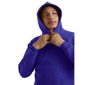 Sudadera con capucha de poliéster con bloque de color blanco M para hombre: ropa de calle diaria, ropa informal y activa asequible para hombres - Product Image 2