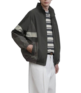 Chaqueta Cortavientos Ligera de Alta Calidad con Logotipo Personalizado para Hombre, Chaqueta Cortavientos Informal de Gran Tamaño para Exteriores, Chaqueta Cortavientos Impermeable para Correr - Product Image 3