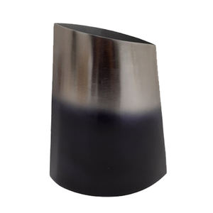 Vaisselle au design unique Vase à fleurs en métal décoratif en fer Finition noire pour la décoration de la maison et du mariage Vases en métal - Product Image 4