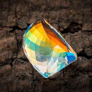 Piedra Preciosa de Piedra Lunar Arcoíris Multifuego Natural, Corte Elegante, Calidad Premium para Joyería - Product Image 4