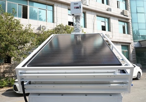 Système de surveillance CCTV de qualité supérieure avec remorque solaire à caméra mobile double face 5*450W, étanche IP66 et générateur de sauvegarde cloud - Product Image 6