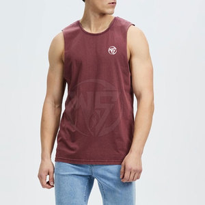 Custom Summer Quick Dry High Quality Gym <b>Singlet</b> Sports Sleeveless Gym <b>Singlets</b> Custom Color <b>Men</b> <b>Singlets</b> - Product Image 5