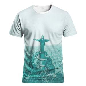 Maillot de football à sublimation intégrale, séchage rapide, personnalisable avec nom d'équipe, col rond, 100% polyester, style ultime - Product Image 1