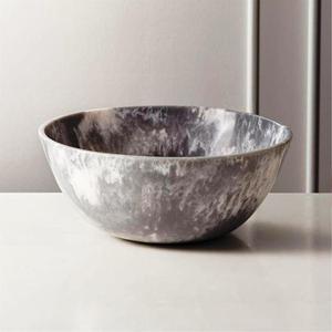 Tazón de madera y resina en línea al mejor precio, tamaño personalizado hecho en La India, tazón grande de resina para servir - Product Image 2