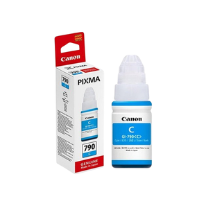 Tinta Cian de Alta Calidad para Canon Pixma GI 790, Botella de Tinta de 70 ml, Original para Impresora Canon G2000 - Product Image 1