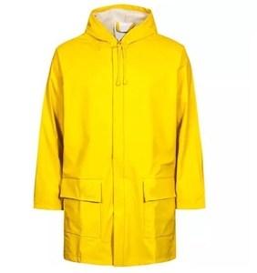 Chaqueta Impermeable Deportiva y para Exteriores de Talla Grande para Hombre, Transpirable, de PU con Cuello Alto y Tejido de Punto en la Parte Delantera - Product Image 2