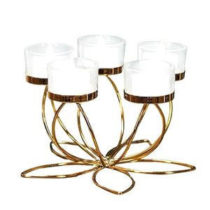 Bougeoir chauffe-plat de style moderne avec porte-verre parfait pour la décoration intérieure, les fêtes d'anniversaire et de mariage - Product Image 6