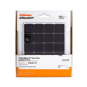 Panel Solar Bifacial HJT de 550W de Rarlon PV Tech RL420HM-144 con Certificación TUV - Product Image 2