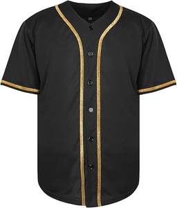 เสื้อเจอร์ซีย์เบสบอลติดกระดุมปรับแต่งได้สำหรับผู้ใหญ่ดีไซน์ไม่เหมือนใครระบายอากาศได้ทำให้โรงงานใส่เบสบอลซอฟต์บอล - Product Image 2