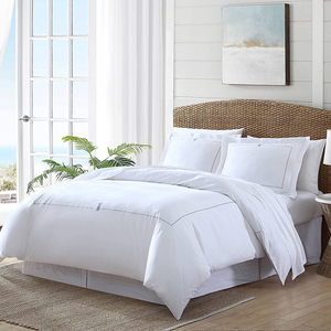 Juego de funda nórdica de microfibra y algodón de lujo con bordado, precio al por mayor, sábanas y fundas de almohada para uso doméstico - Product Image 6