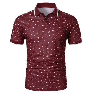 Los hombres de buena calidad usan sublimación impresión más vendidos polos transpirables cómodos hombres manga corta Polo camisa - Product Image 1