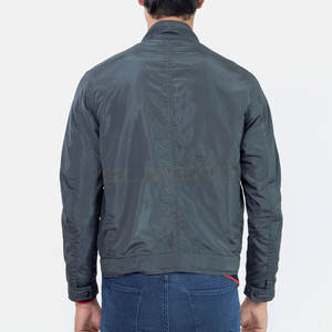 Chaqueta hecha en fábrica para hombres Mangas largas personalizadas de alta calidad con cuello con capucha Material de tela recién llegado - Product Image 4