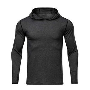Sudadera de manga larga de compresión de secado rápido para hombre, sudadera con patrón impreso, sudadera para correr al aire libre para invierno - Product Image 4