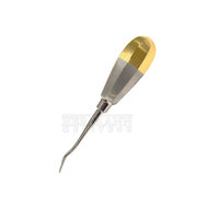 Set Elevator Gigi Manual Stainless Steel - Pegangan Ergonomis Dapat Digunakan Kembali Sterilisasi Suhu Tinggi Profesional