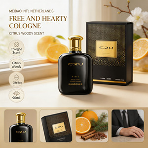 Parfum C2U Free Hearty en gros, 90 ml, Cologne pour homme aux notes d'agrumes et de bois, en stock, OEM, logo personnalisé, marque privée - Product Image 3