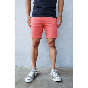 BD กางเกงขาสั้นผู้ชายเอวกลางฤดูร้อนแบบลำลองผ้าอ๊อกซ์ฟอร์ดระบายอากาศได้ดีโลโก้ด้านหน้าล้างทำความสะอาดหน้าจอผ้าไหม - Product Image 2