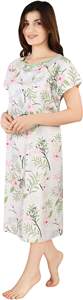 Bata de hospital reutilizable duradera, ropa de paciente unisex con Cierre trasero completo, hecha de mezcla de algodón para uso médico en clínicas - Product Image 3