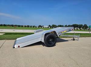 Remorque d'occasion à vendre à bas prix, entièrement fonctionnelle, prête à l'emploi, idéale pour le transport et le déplacement. - Product Image 5