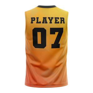 Maillot d'entraînement de football américain 7 contre 7 personnalisé de haute qualité, 100 % polyester respirant, antibactérien, séchage rapide, faible tarif - Product Image 5