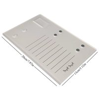 Organisateur de plaque de colle à cils en acrylique magnétique de marque privée personnalisée Service OEM ODM de carreaux de cils magnétiques pour le stockage de produits de beauté