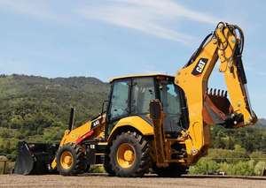 ENVÍO GRATUITO CAT 440 4X4 Retroexcavadora Cargadora con Ruedas, Aprobada por EPA y CE, Cilindro Hidráulico Eaton, Motor Principal, Bomba, Caja de Cambios, PLC. - Product Image 4